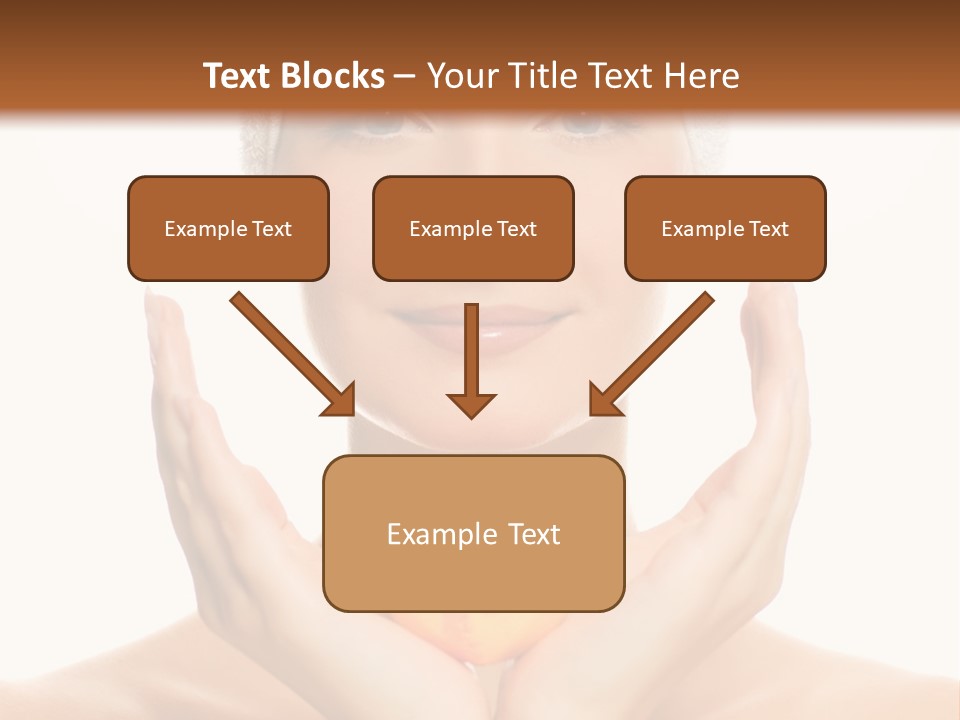 Closeup Wet Treatment PowerPoint Template