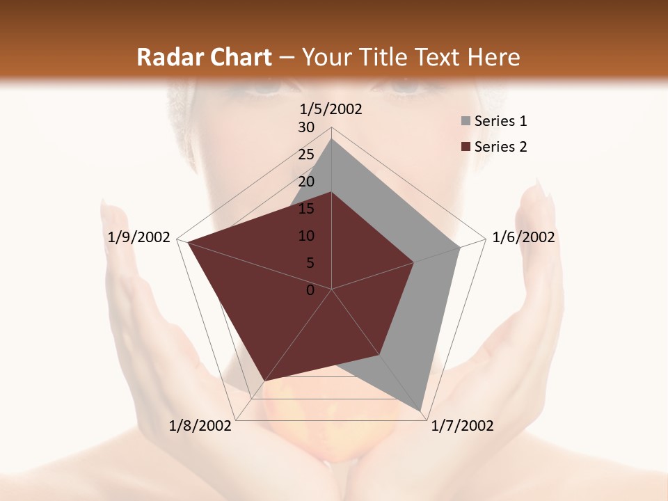 Closeup Wet Treatment PowerPoint Template