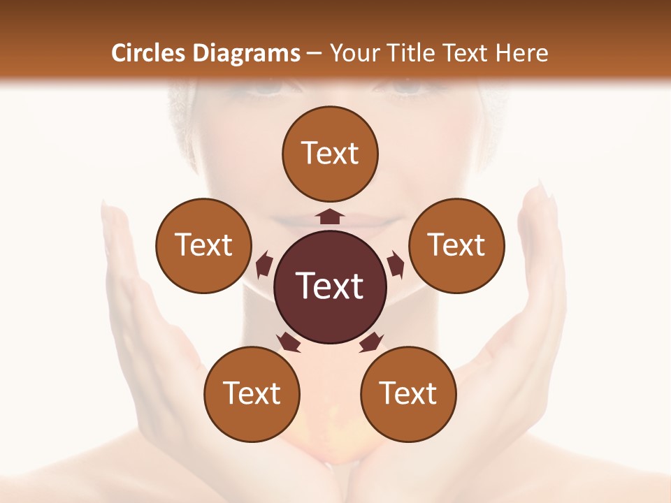 Closeup Wet Treatment PowerPoint Template