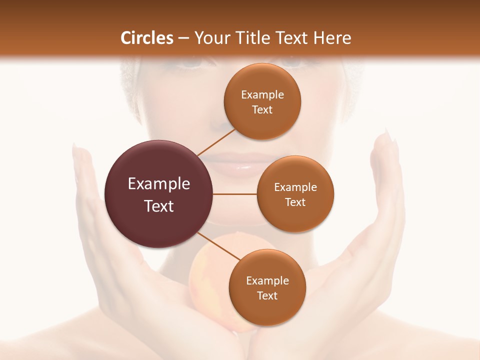 Closeup Wet Treatment PowerPoint Template