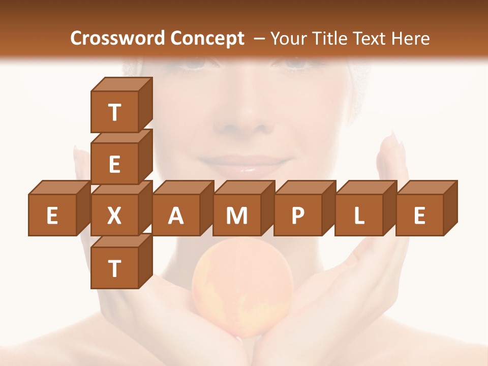 Closeup Wet Treatment PowerPoint Template