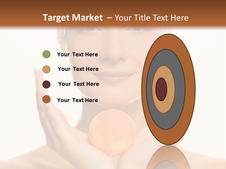 Closeup Wet Treatment PowerPoint Template