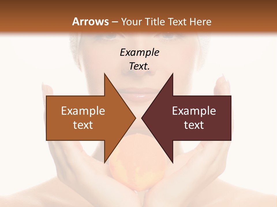 Closeup Wet Treatment PowerPoint Template