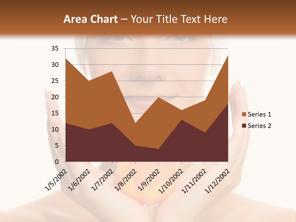 Closeup Wet Treatment PowerPoint Template