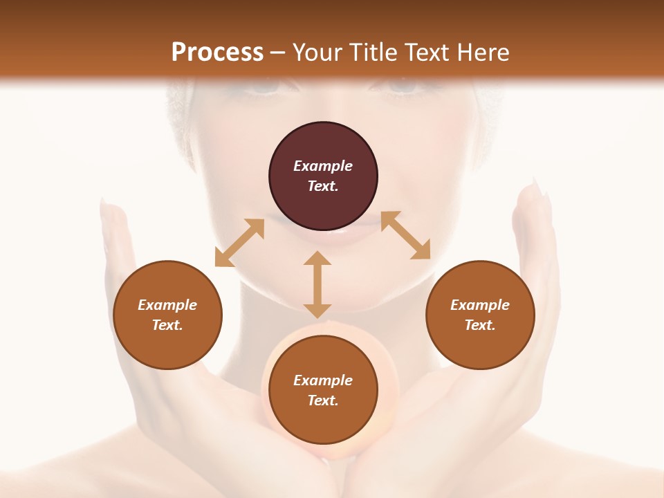 Closeup Wet Treatment PowerPoint Template