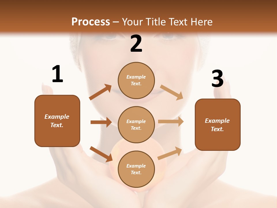 Closeup Wet Treatment PowerPoint Template