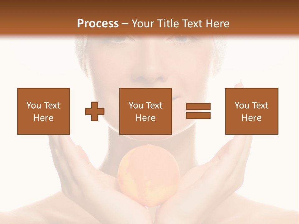 Closeup Wet Treatment PowerPoint Template