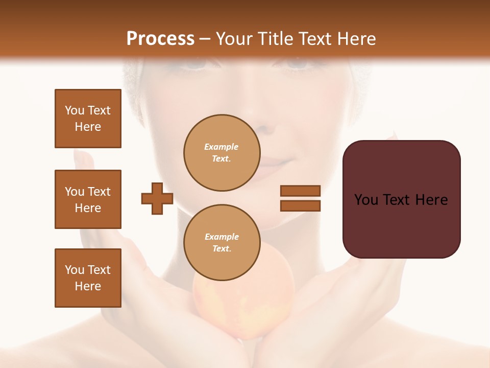 Closeup Wet Treatment PowerPoint Template