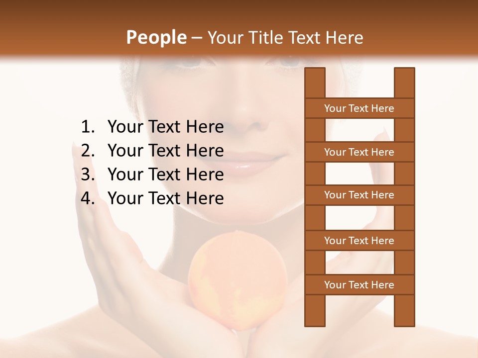 Closeup Wet Treatment PowerPoint Template