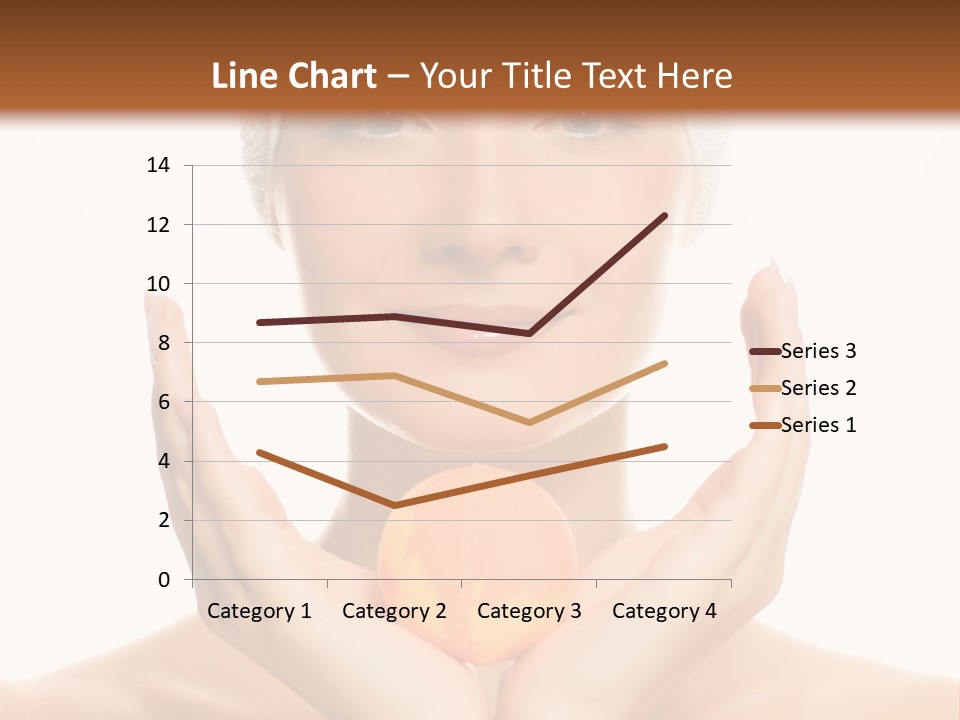 Closeup Wet Treatment PowerPoint Template