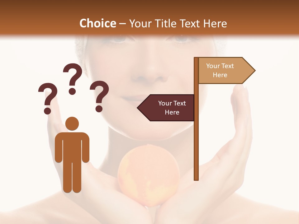 Closeup Wet Treatment PowerPoint Template