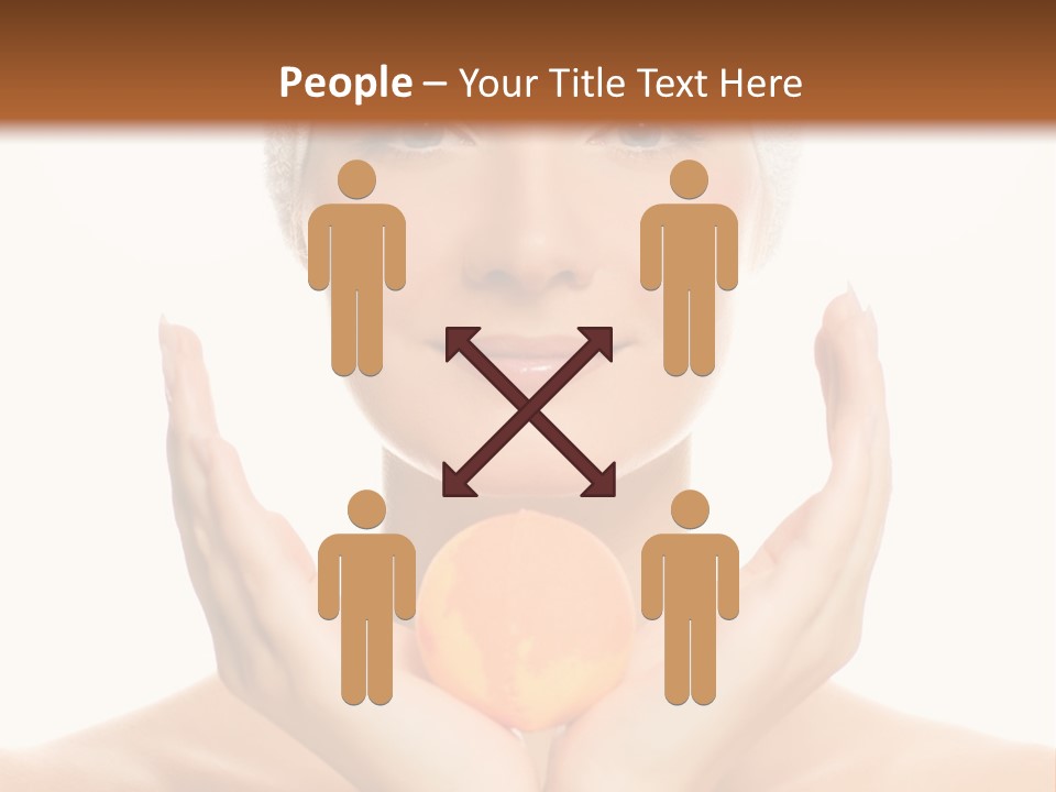 Closeup Wet Treatment PowerPoint Template