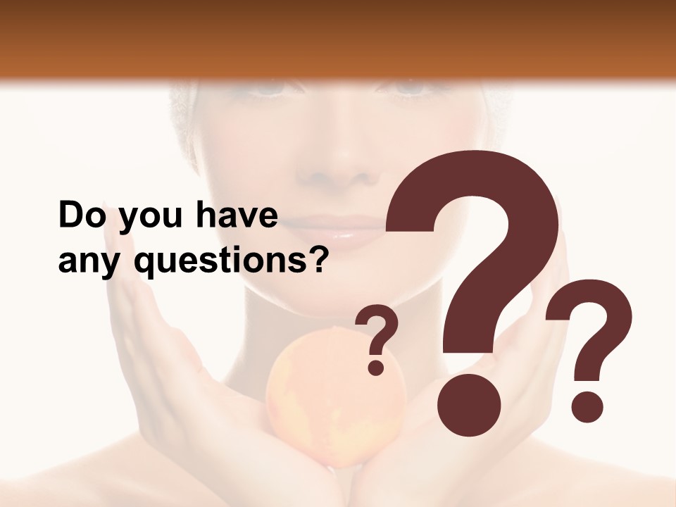 Closeup Wet Treatment PowerPoint Template