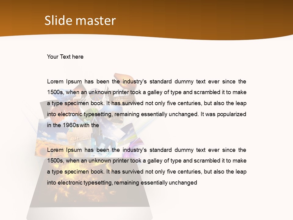 Images Concept Touch PowerPoint Template