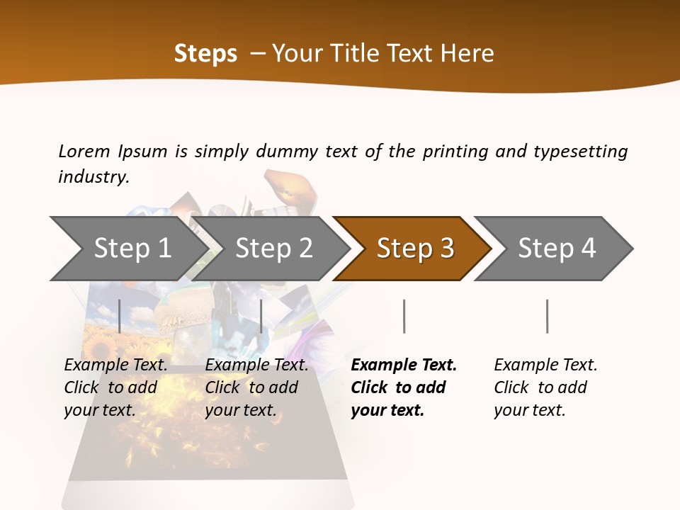 Images Concept Touch PowerPoint Template