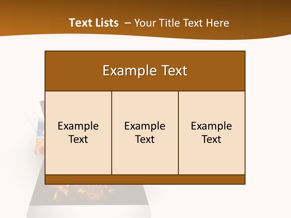 Images Concept Touch PowerPoint Template