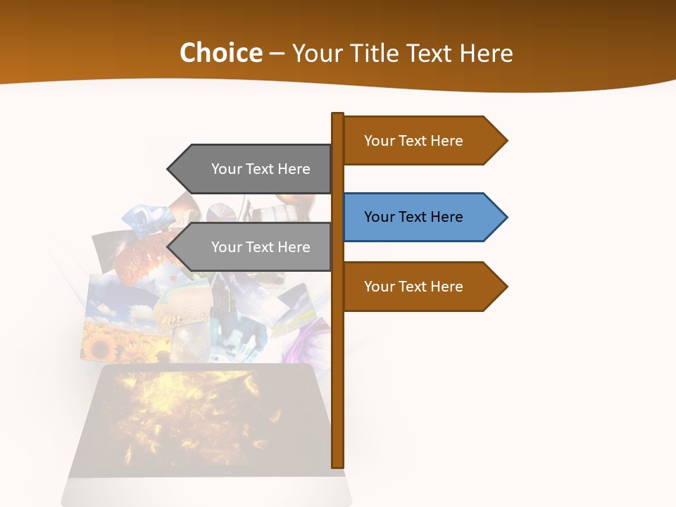 Images Concept Touch PowerPoint Template