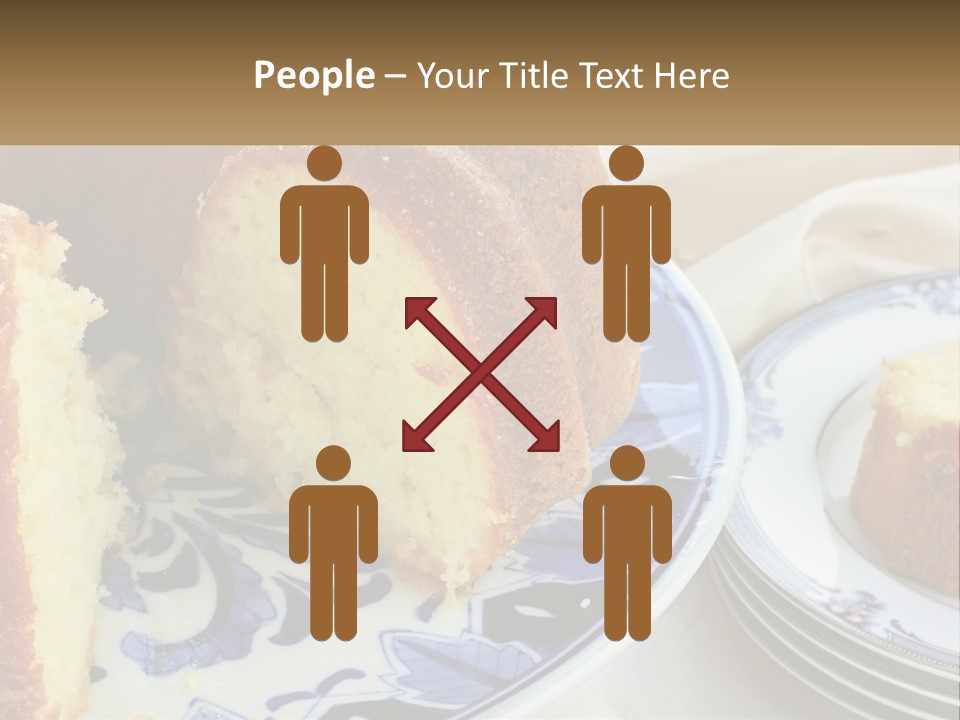 Photography Homemade Sponge Cake PowerPoint Template