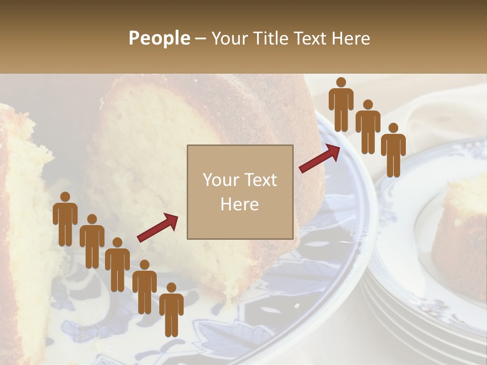 Photography Homemade Sponge Cake PowerPoint Template