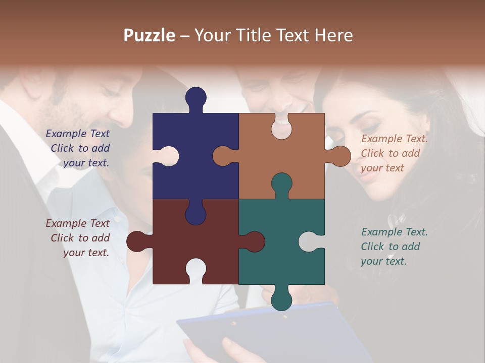 Examining Success Meeting PowerPoint Template