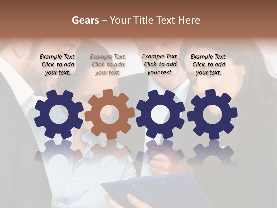 Examining Success Meeting PowerPoint Template