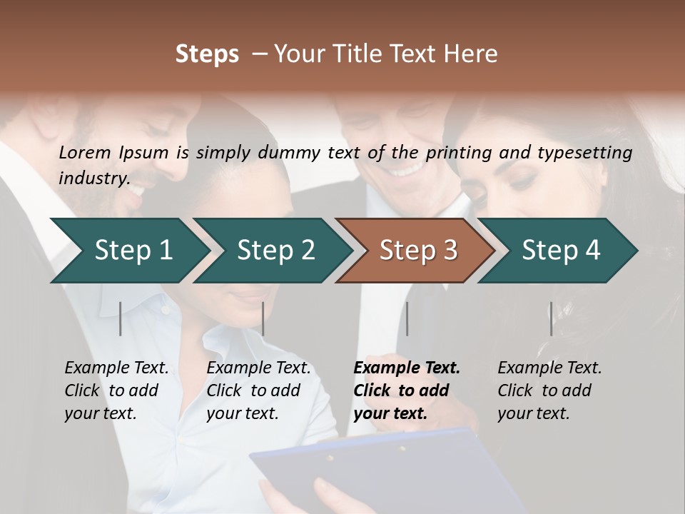 Examining Success Meeting PowerPoint Template