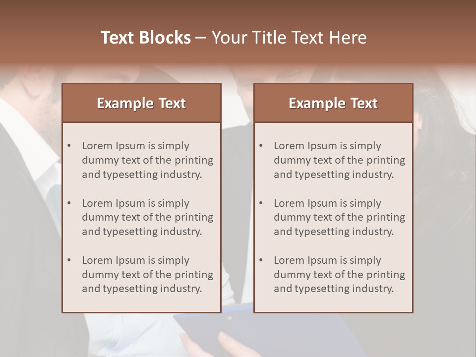 Examining Success Meeting PowerPoint Template