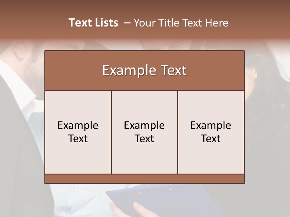 Examining Success Meeting PowerPoint Template