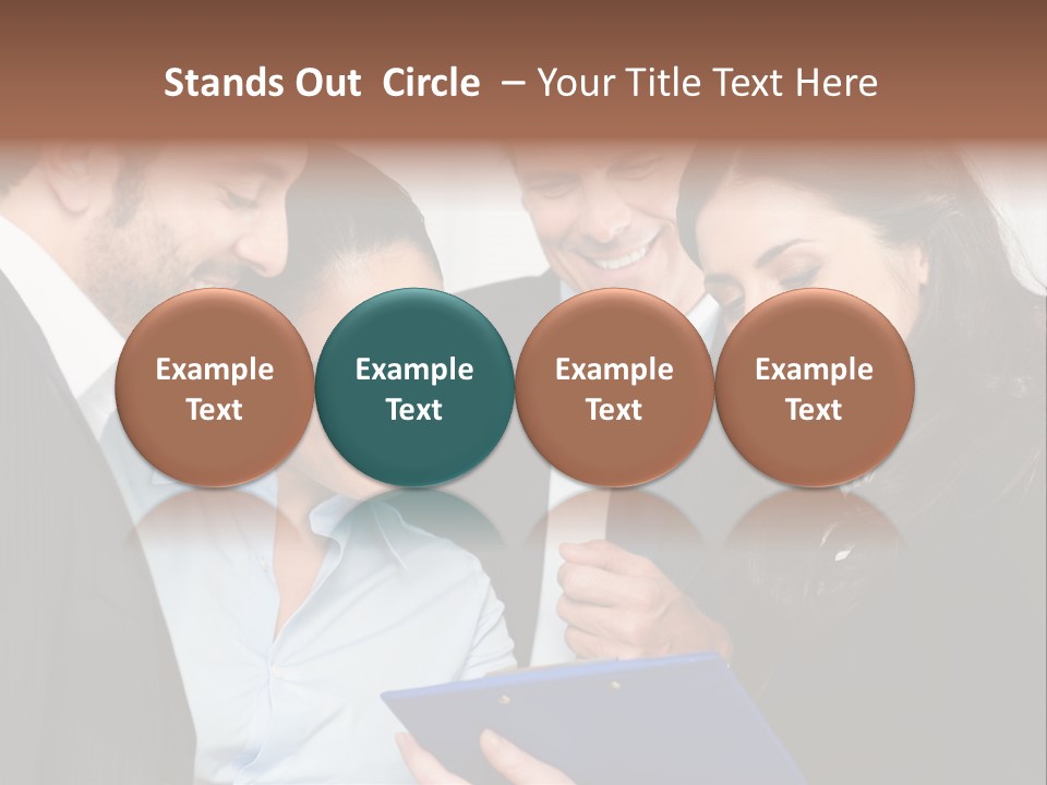 Examining Success Meeting PowerPoint Template