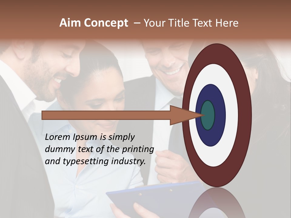 Examining Success Meeting PowerPoint Template