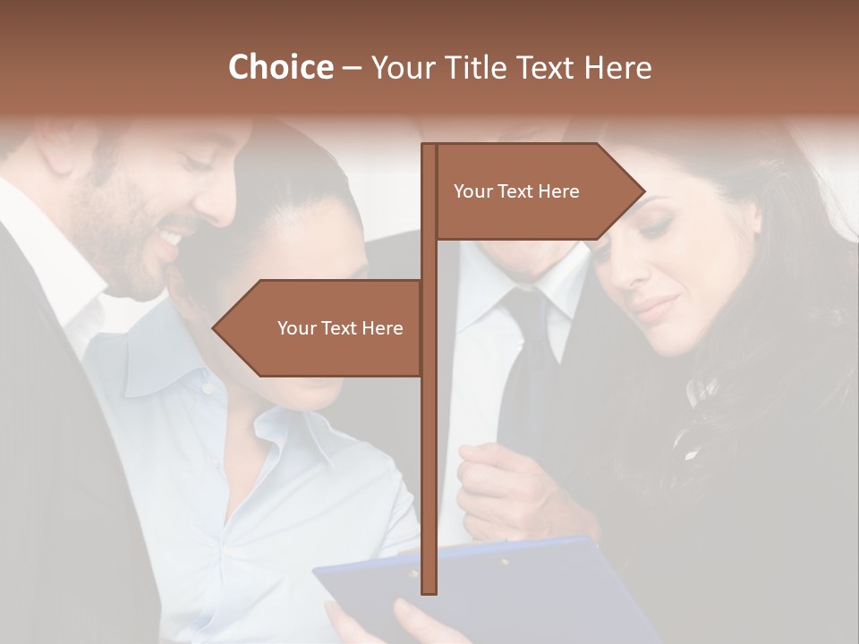 Examining Success Meeting PowerPoint Template
