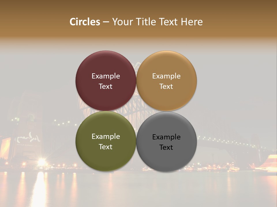 Viaduct Railway Opera PowerPoint Template