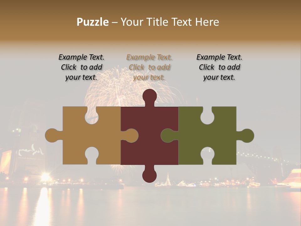 Viaduct Railway Opera PowerPoint Template