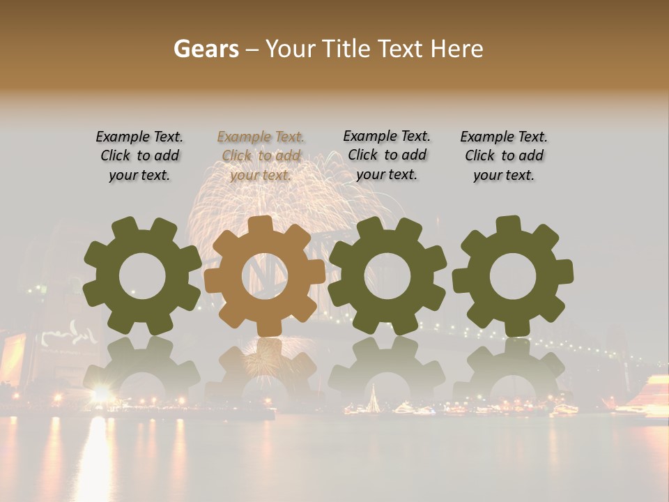 Viaduct Railway Opera PowerPoint Template