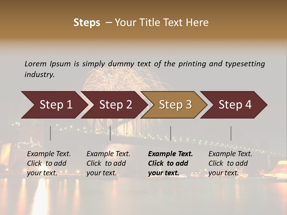 Viaduct Railway Opera PowerPoint Template