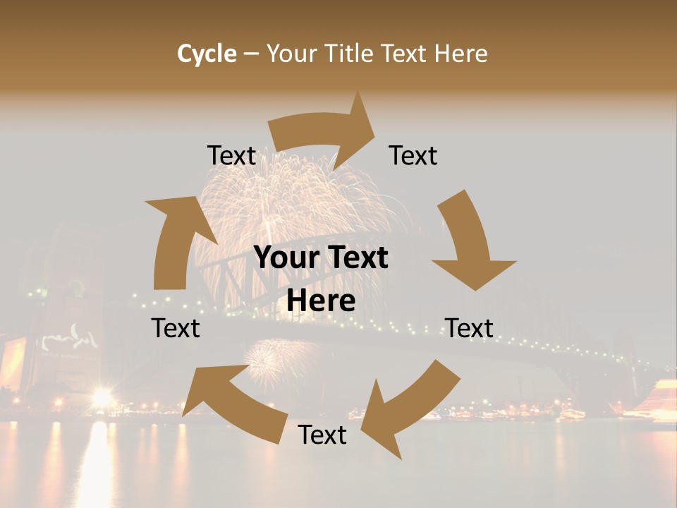 Viaduct Railway Opera PowerPoint Template