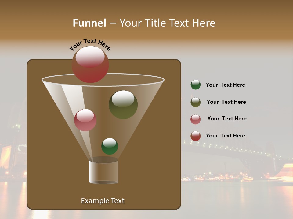 Viaduct Railway Opera PowerPoint Template