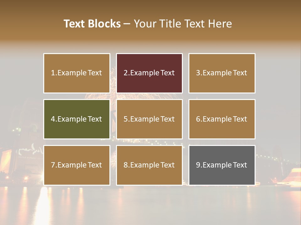 Viaduct Railway Opera PowerPoint Template