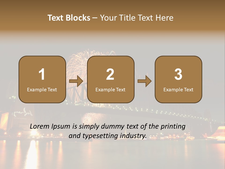 Viaduct Railway Opera PowerPoint Template