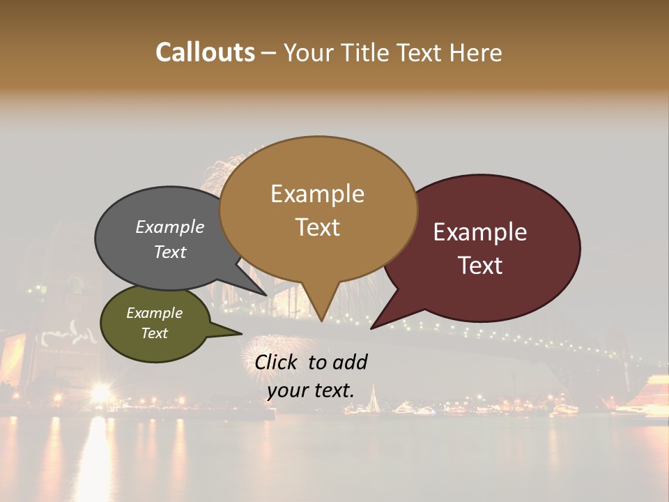 Viaduct Railway Opera PowerPoint Template