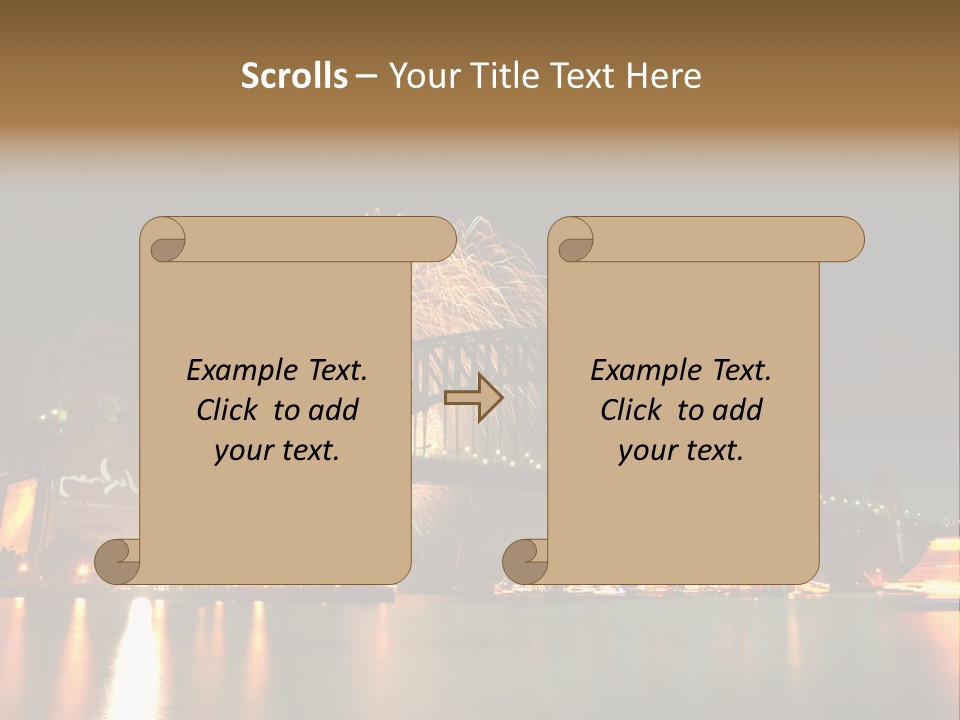 Viaduct Railway Opera PowerPoint Template