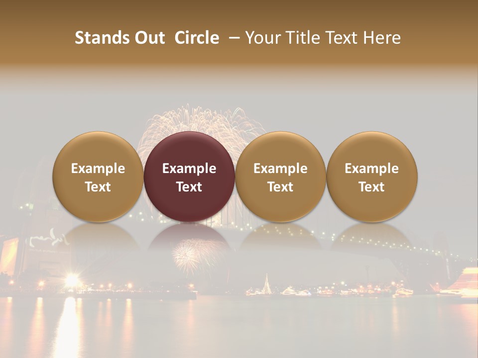 Viaduct Railway Opera PowerPoint Template