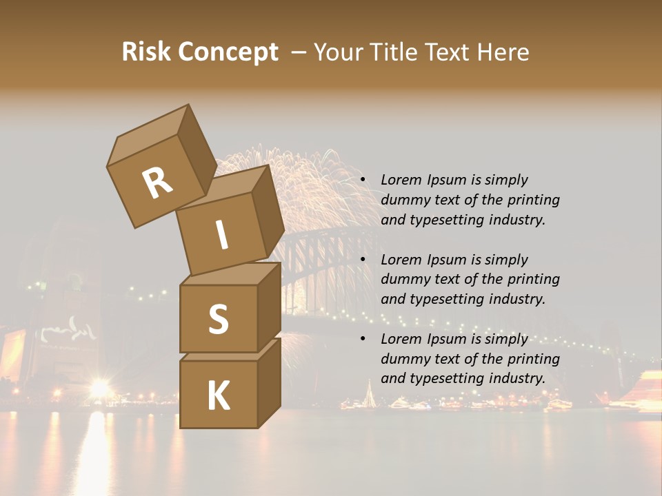 Viaduct Railway Opera PowerPoint Template