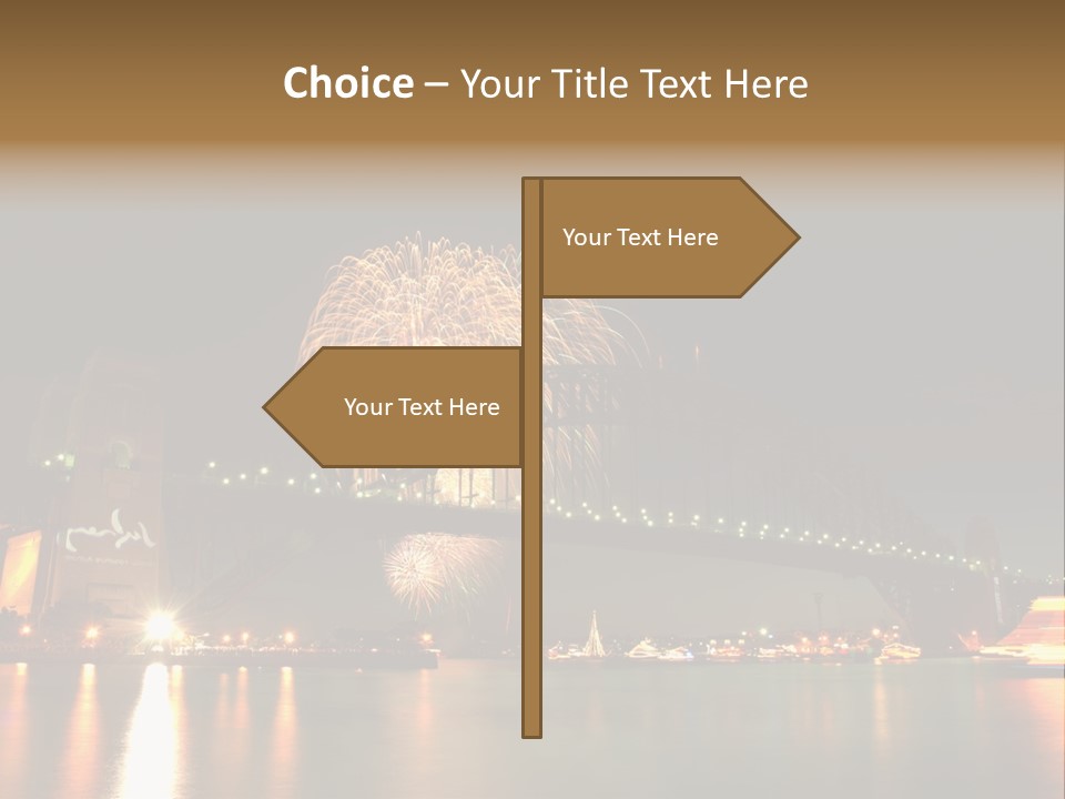 Viaduct Railway Opera PowerPoint Template