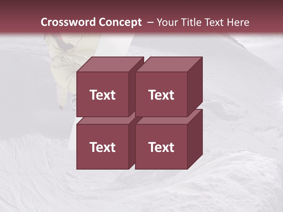 Extreme Athlete Adventurous PowerPoint Template