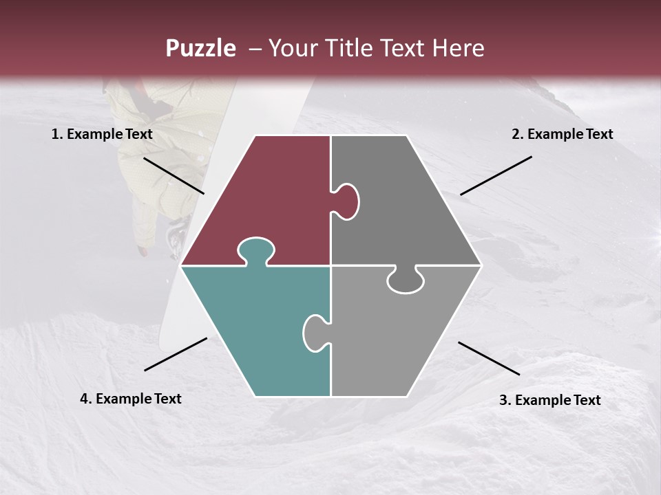 Extreme Athlete Adventurous PowerPoint Template