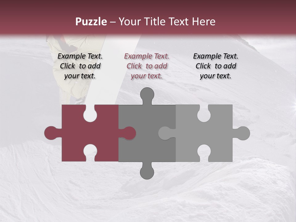 Extreme Athlete Adventurous PowerPoint Template