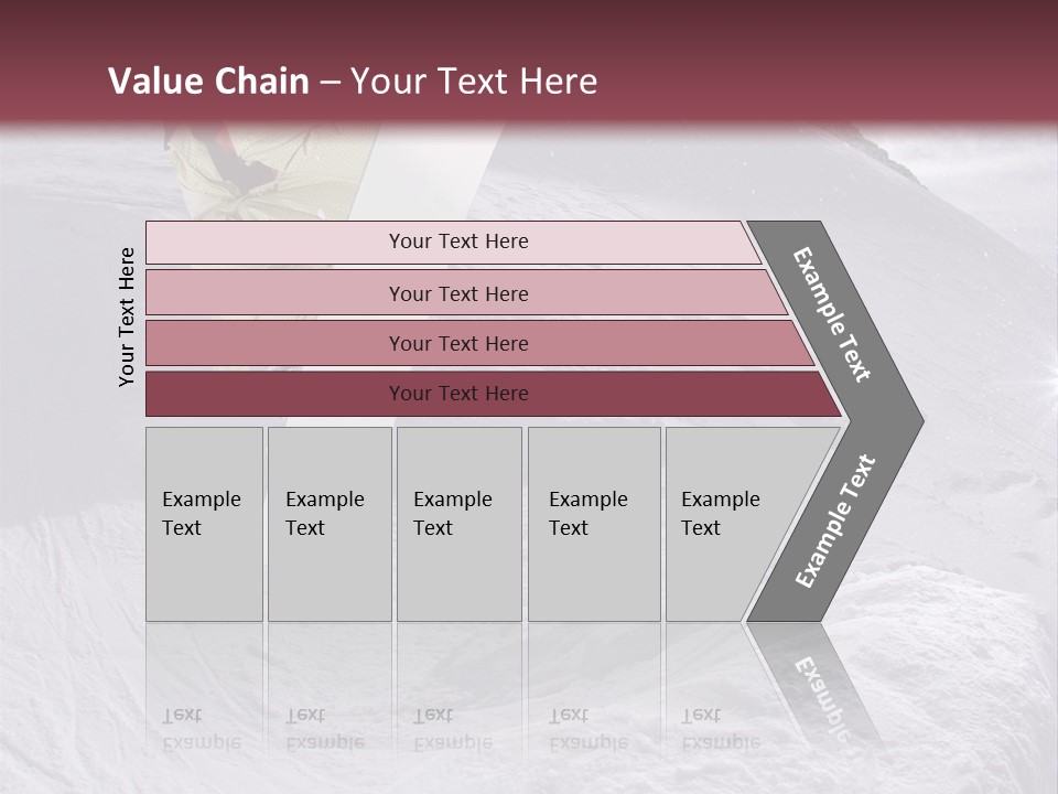 Extreme Athlete Adventurous PowerPoint Template