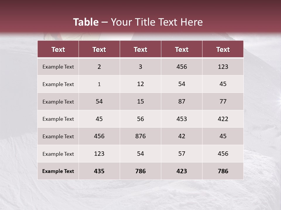 Extreme Athlete Adventurous PowerPoint Template