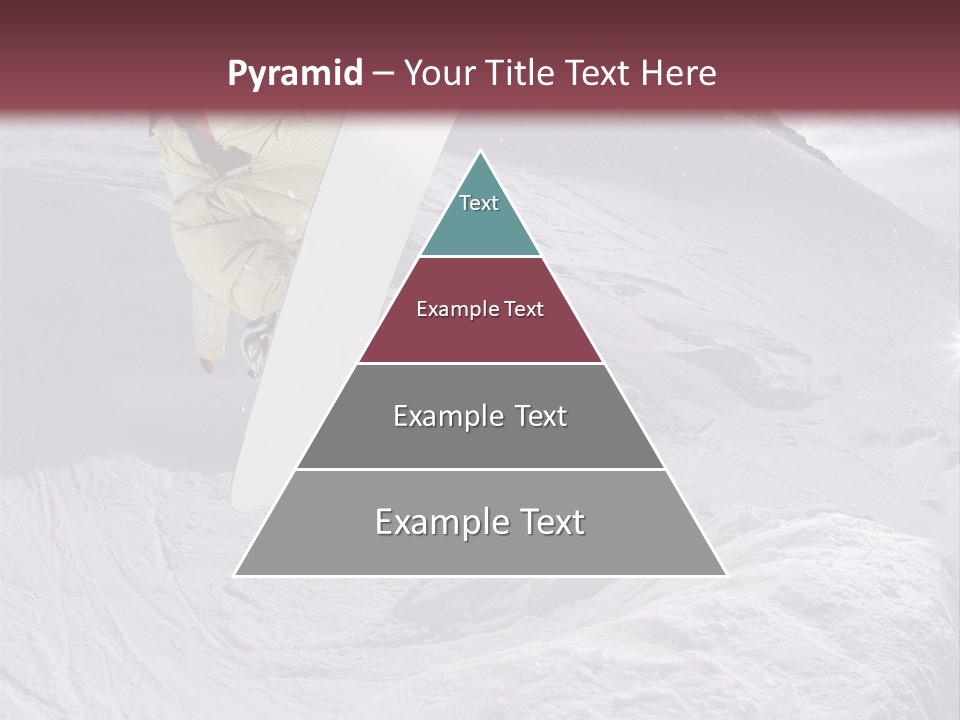 Extreme Athlete Adventurous PowerPoint Template